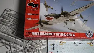 Airfix 1/72 Messerschmitt Bf110C-2/C-4 Part One