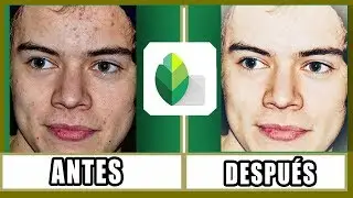 Como ELIMINAR GRANOS una FOTO Fácil y rápido con SNAPSEED