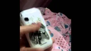 Каробка от моего телефона + мой старый сенсорный