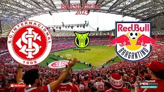 INTERNACIONAL x RB BRAGANTINO | Campeonato Brasileiro 2023 (RODADA 35) | PES 2021 Gogosz Patch v3.3