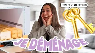 JE DÉMÉNAGE DANS MON PREMIER APPARTEMENT !!