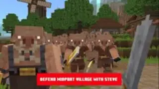 Defend Midport!  We have to help Steve!   #MiM #Minecraft #XBox