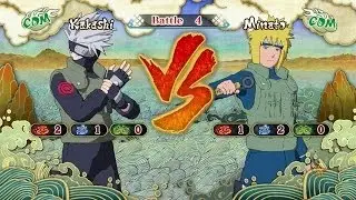 Naruto Shippuden: Ultimate Ninja Storm 3, Kakashi Hatake VS Minato Namikaze!