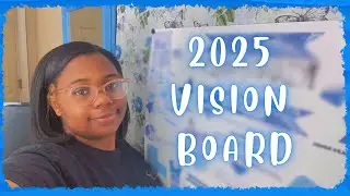2025 Vision Board Goals 🎯 | Laughs, Dreams, and Vibes