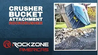 ROCKCRUSHER RC 7R Jaw Type Crusher Bucket Attachment