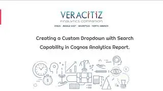 Creating custom dropdown with search capability in IBM Cognos Analytics Report | Tip and Tricks