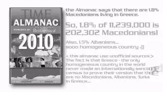 The Existence of a MACEDONIAN MINORITY in 