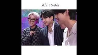 BTS x Coldplay singing my universe together 💜
