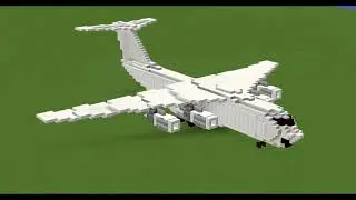 [Speedbuild] Minecraft Ilyushin Il-76