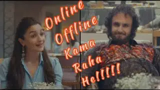 Online bhi kama raha he offline bhi kama raha he | alia bhatt ranvir singh MakeMyTrip tvc