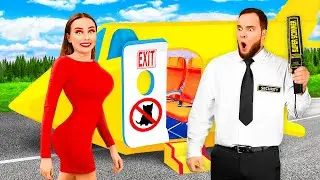 Как Пронести Домашних Животных в Самолёт | Веселые Идеи от Fun Challenge