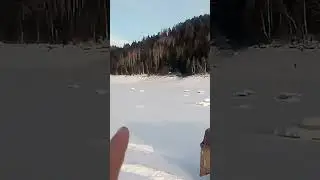 КВХ залив Бирюса. Низкий уровень воды.