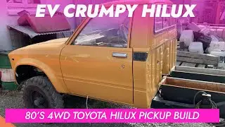 We Turned a 1980 Toyota Pickup Into an Electric Vehicle