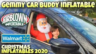 Whats A Car Buddy Santa Inflatable? Walmart Christmas Inflatable Sneak Peak 2020 