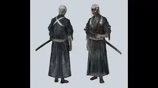 Ashina Elite - Jinsuke Saze vs Bloodborne man - Sekiro