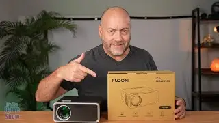 HD Led projector with WIFI and Bluetooth, 5g, supports 4k for home theater.