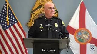 TAMPA POLICE CHIEF LEE BERCAW LAUNCHES NEW TECHNOLOGY PROGRAM