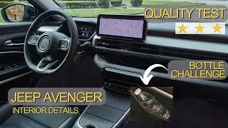 Jeep Avenger e-Hybrid 100 PS Summit (2024) | 34 Litres of interior storage in a small SUV!
