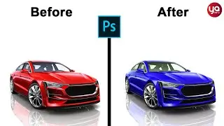 Change color of Any Object in Adobe Photoshop Urdu / Hindi