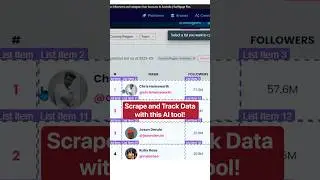 This AI tool lets you scrape data from any website without needing a code! 