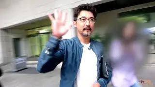 20190904  안재욱 폴쉘던, 연극 미저리 공연후.  퇴근길 with 영웅 최재형 선생님역 장기용배우님 (안재욱, 김성령, 고인배 공연)