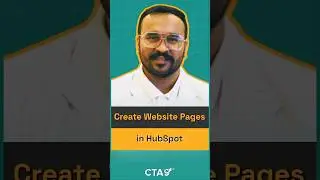 How to Create Website Pages in HubSpot #shorts #hubspotcrm #hubspotcms