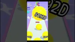 ! Ball Run 2048 ! 🌏 Infinity Gameplay #shorts #ballrun2048
