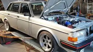 Volvo 240 Turbo dyno