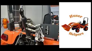 Kubota BX2660 Hydraulic Top Link Install
