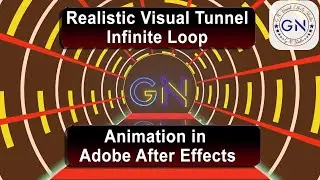 How to Create Realistic Visual Tunnel Infinite Loops Animation Videos in Adobe After Effects 