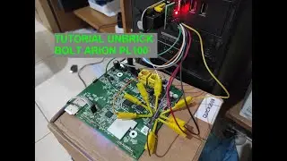 Tutorial Unbrick BOLT ARION PL100 Dengan CH341A Programmer Tanpa Copot IC
