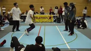 Battle Telethon 2017 | Pool 1 | Sara & K' vs Tahiti Bob & Choupi