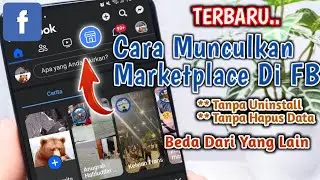 TERBARU!! Cara Memunculkan Marketplace Di Facebook | Marketplace Facebook