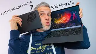 ASUS ROG Flow Z13 - Le PC Gaming avec GPU Externe !