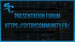 Présentation de mon forum : SyTry Community !