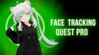Quest Pro Face & Eye Tracking Demo [VRC - Manuka]