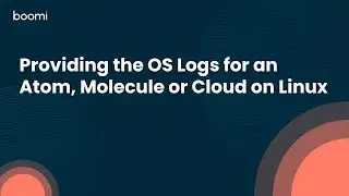 Providing the OS Logs for an Atom, Molecule or Cloud on Linux