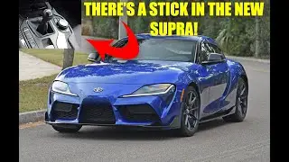 What's The 2023 Toyota GR Supra Like With A Manual Transmission?