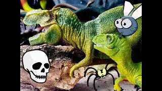 ПЕЩЕРА УЖАСОВ И ТИРАННОЗАВР😠😠😠ДРАКОН-КОЛДУН! Мультики про динозавров