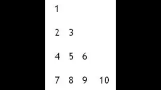 Number Pattern in php
