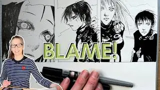BLAME! Manga | Tsutomu Nihei Master Study in Pen and Ink