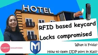 RFID based keycard locks compromised | saflock door vulnerability and mitigation | what is Frida?