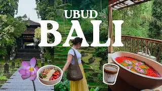 BALI VLOG 🌴 5 Days in UBUD | Best Places to Visit, Cafes, Hidden Gems & More