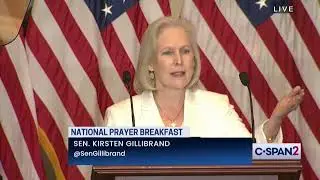 Sen. Kirsten Gillibrand at the 2024 National Prayer Breakfast