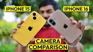 iPhone 15 vs iPhone 16 Camera Comparison | Same Camera Quality ? | Unedited Photos & Videos Samples