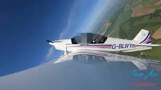 Aerobatic flying fourth lesson: loops and rolls and landing
