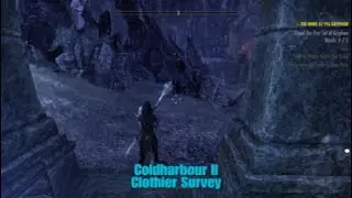 ESO Coldharbour II, Clothier Survey, Location, The Elder Scrolls Online, Coldharbour 2