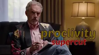 Dr. Jordan B Peterson's proclivity to say proclivity