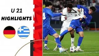 Intense back and forth | Germany vs. Greece 2-3 | U21 European Championship Qualification Highlights