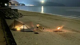 Rashid, camping, hujan dan pasir